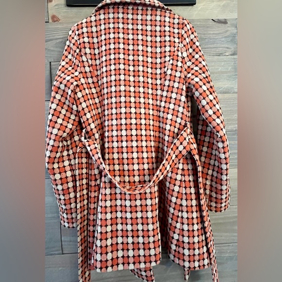 VINTAGE 70’s STYLE DOUBLE BREASTED TRENCH COAT - Picture 5 of 10